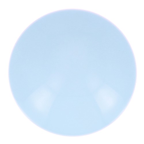Cabochon rond en résine opaque 14 mm - Bleu ciel x1
