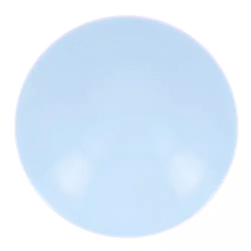 Cabochon rond en résine opaque 14 mm - Bleu ciel x1