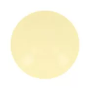 Cabochon rond en résine opaque 12 mm - Jaune pastel x1