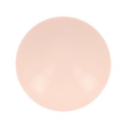 Cabochon rond en résine opaque 12 mm - Rose poudré x1