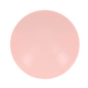 Cabochon rond en résine opaque 12 mm - Rose dragée x1