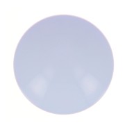Cabochon rond en résine opaque 12 mm - Bleu Layette x1