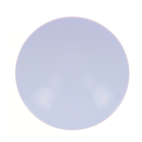 Cabochon rond en résine opaque 12 mm - Bleu Layette x1