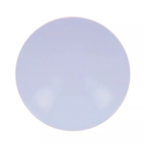 Cabochon rond en résine opaque 12 mm - Bleu Layette x1