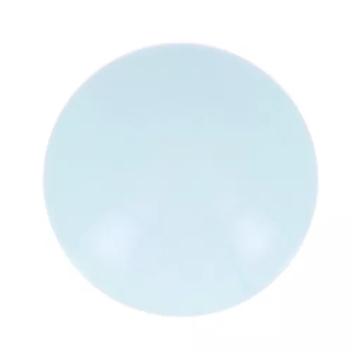 Cabochon rond en résine opaque 12 mm - Bleu clair x1