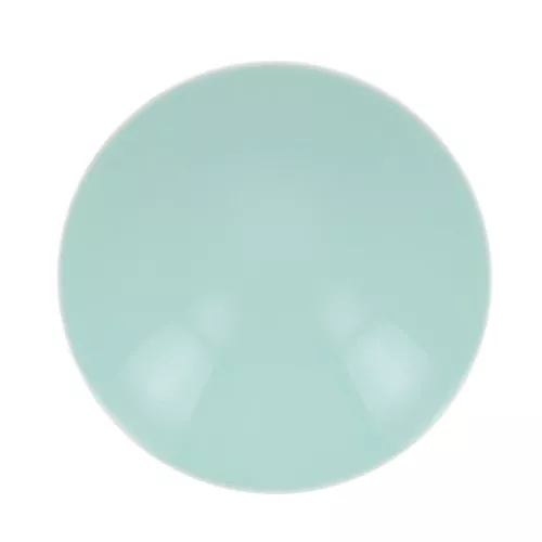 Cabochon rond en résine opaque 12 mm - Vert d'eau x1