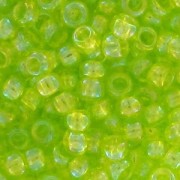 Rocaille Toho 15/0 TO15R164 - Transparent Rainbow Lime Green x8g|raw }}