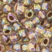 Rocaille Toho 11/0 TO11R994 - Gold Lined Rainbow Crystal x8g|raw }}