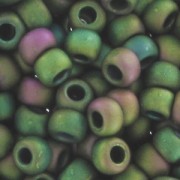Rocaille Toho 11/0 TO11R707 - Mat Iris Peridot x8g|raw }}