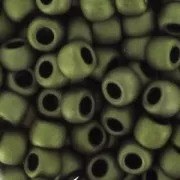 Rocaille Toho 11/0 TO11R617 - Mat Dark Olive x8g