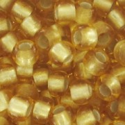 Rocaille Toho 11/0 TO11R22BF - Silver Lined Frosted Topaz x8g|raw }}