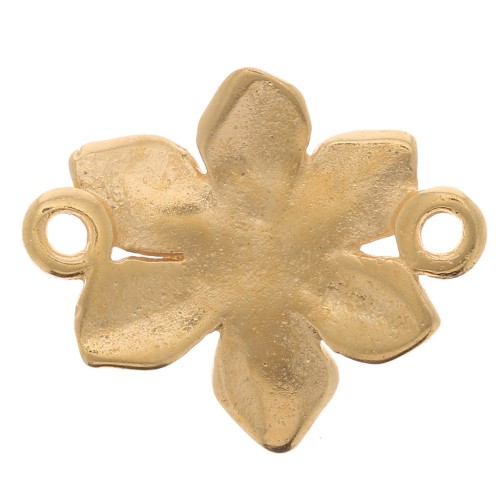 250 Perles Intercalaires (spacers) Fleur Argentées 4x4x2mm - Pour Création De Bijoux