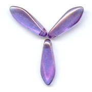 Dagues en verre 5x16 mm Lumi Amethyst x50|raw }}