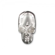 Perle Tête de mort 13,5 mm en Argent 925 x1