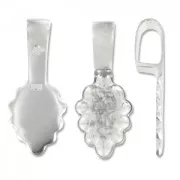 Attache pendentif à coller 24 mm en Argent 925 x1