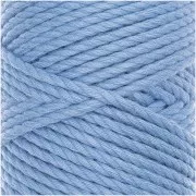 Bobine de corde en coton pour macramé 3mm -Creative Cotton Cord Skinny Bleu x 55m