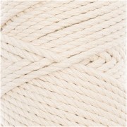 Bobine de corde en coton pour macramé 3mm -Creative Cotton Cord Skinny Ecru x 55m