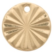 Sequin rond travaillé 10 mm - Gold filled (or laminé) x1|raw }}