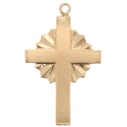 Pendentif croix celte 22x14 mm - Gold filled (or laminé)  x1|raw }}