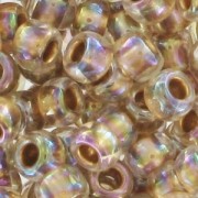 Rocaille Toho 8/0 TO8R0994 - Gold Lined Rainbow Crystal x8g|raw }}