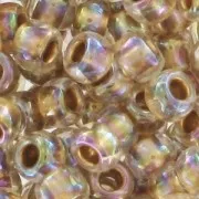 Rocaille Toho 8/0 TO8R0994 - Gold Lined Rainbow Crystal x8g