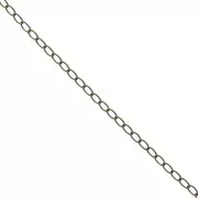 Chaîne maille cheval 2,5 mm bronze x1m