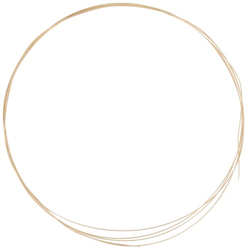 Fil dur 0.4 mm en Gold filled (or laminé) x 1.5 m