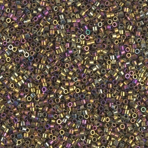 Miyuki Delica 15/0 DBS0029 - Metallic Purple Gold Iris x5g