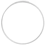 Fil rond diamanté 0.9 mm en Acier inoxydable 316L x1m
