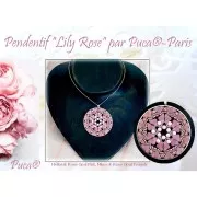 Minos® par Puca® 2.5x3 mm - Rose Opal Tweedy x5g