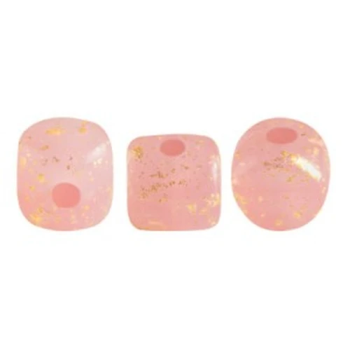 Minos® par Puca® 2.5x3 mm - Rose Opal Gold Splash x5g