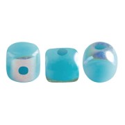 Minos® par Puca® 2.5x3 mm - Opaque Blue Turquoise AB x5g|raw }}