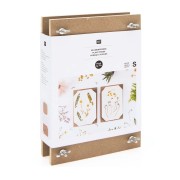 Petite presse à fleurs et feuilles 21x14.8 cm - Naturel x1|raw }}