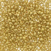 Perles rocailles Preciosa  11/0 2 mm - Terra Métallique - Zest x20g