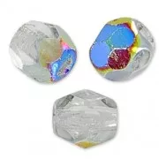 Facettes 4 mm Crystal Vitrail x50