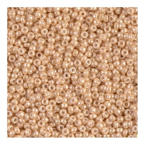 Rocaille Miyuki 15/0 593 - Light Caramel Ceylon x8g