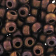 Rocaille Miyuki 8/0 2005- Metallic Dark Raspberry Iris Mat