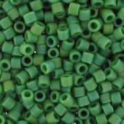 Miyuki Delica 10/0 DBM0877 - Mat Opaque Green AB x8g|raw }}