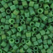 Miyuki Delica 10/0 DBM0877 - Mat Opaque Green AB x8g