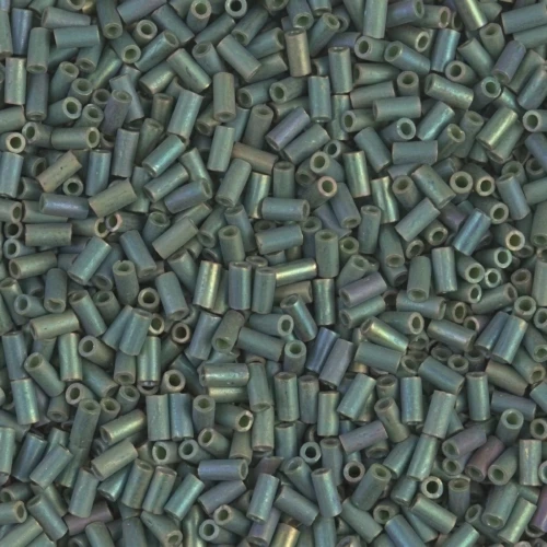 Bugles Miyuki 3 mm BGL1-2031 - Mat Met Sage Green Luster x10g