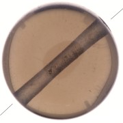 Perle plate ronde - palet - 8 mm en pierre gemme - Quartz fumé x1|raw }}