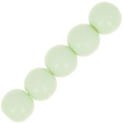 Perles en résine opaques 6 mm Mint x10|raw }}