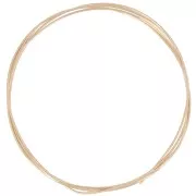 Fil semi-dur 1 mm en Gold filled (or laminé) x1m