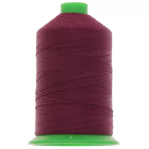 Fil en polyester Vega taille 30 - Bordeaux n°415 x450m
