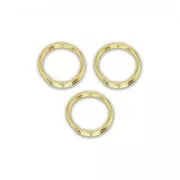Anneaux doubles 5.2x0.6 mm en Gold filled (or laminé)  x10