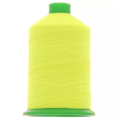 Fil en polyester Vega taille 30 - Jaune fluo n°900 x450m