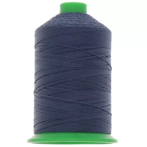 Fil en polyester Vega taille 30 - Bleu jean n°520 x450m
