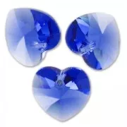 Coeurs PureCrystal 6228 10,3x10 mm Sapphire x6