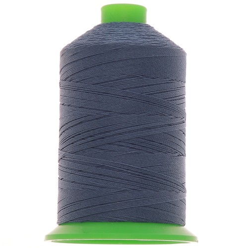 Fil en polyester Vega taille 30 - Bleu canard n°612 x450m