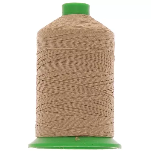 Fil en polyester Vega taille 30 - Marron clair n°716 x450m